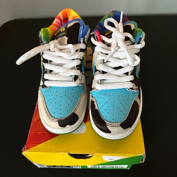 NIB, Ben & Jerry's Nike Chunky Dunky sneakers, size 4 men's/5.5 women's - Picture 1 of 9